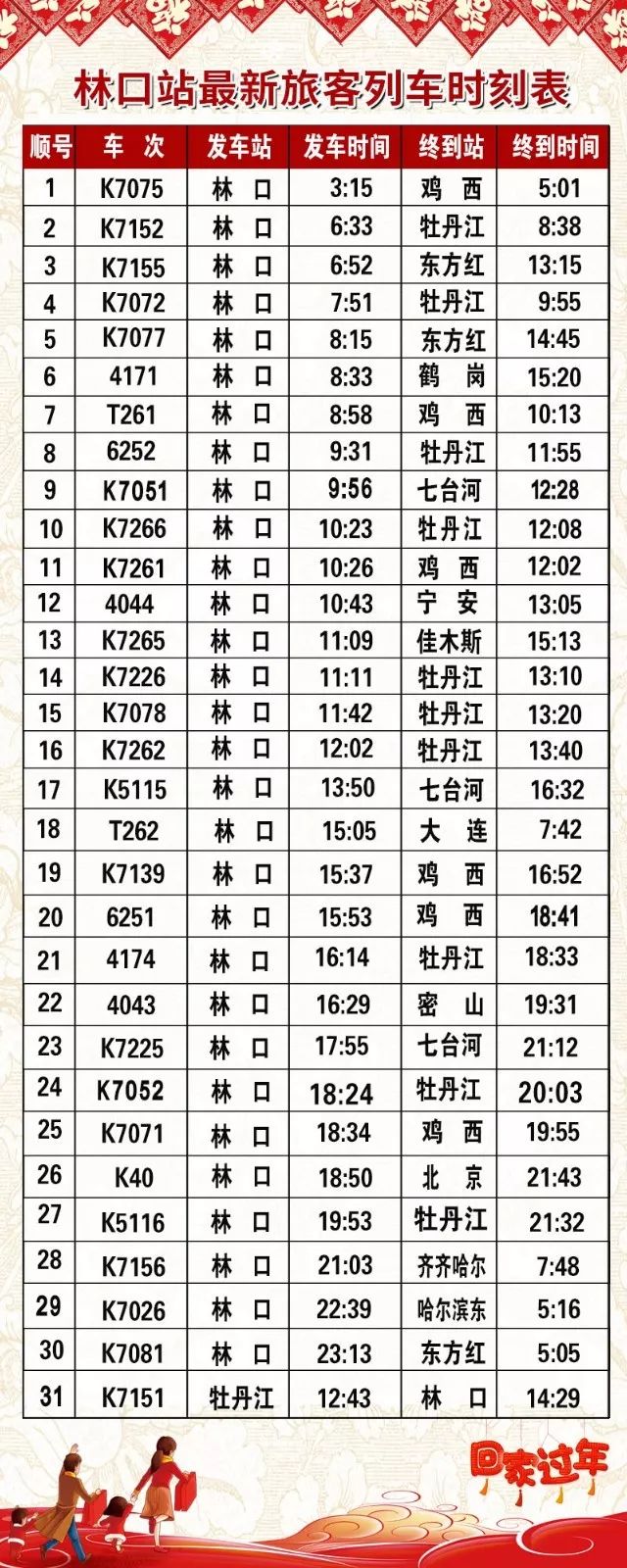 鐵力最新列車時刻表，便捷出行，確保準時到達