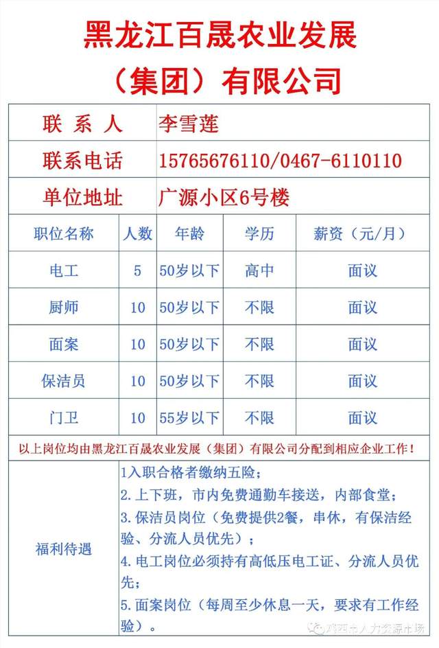 雞西最新招工信息及其影響分析