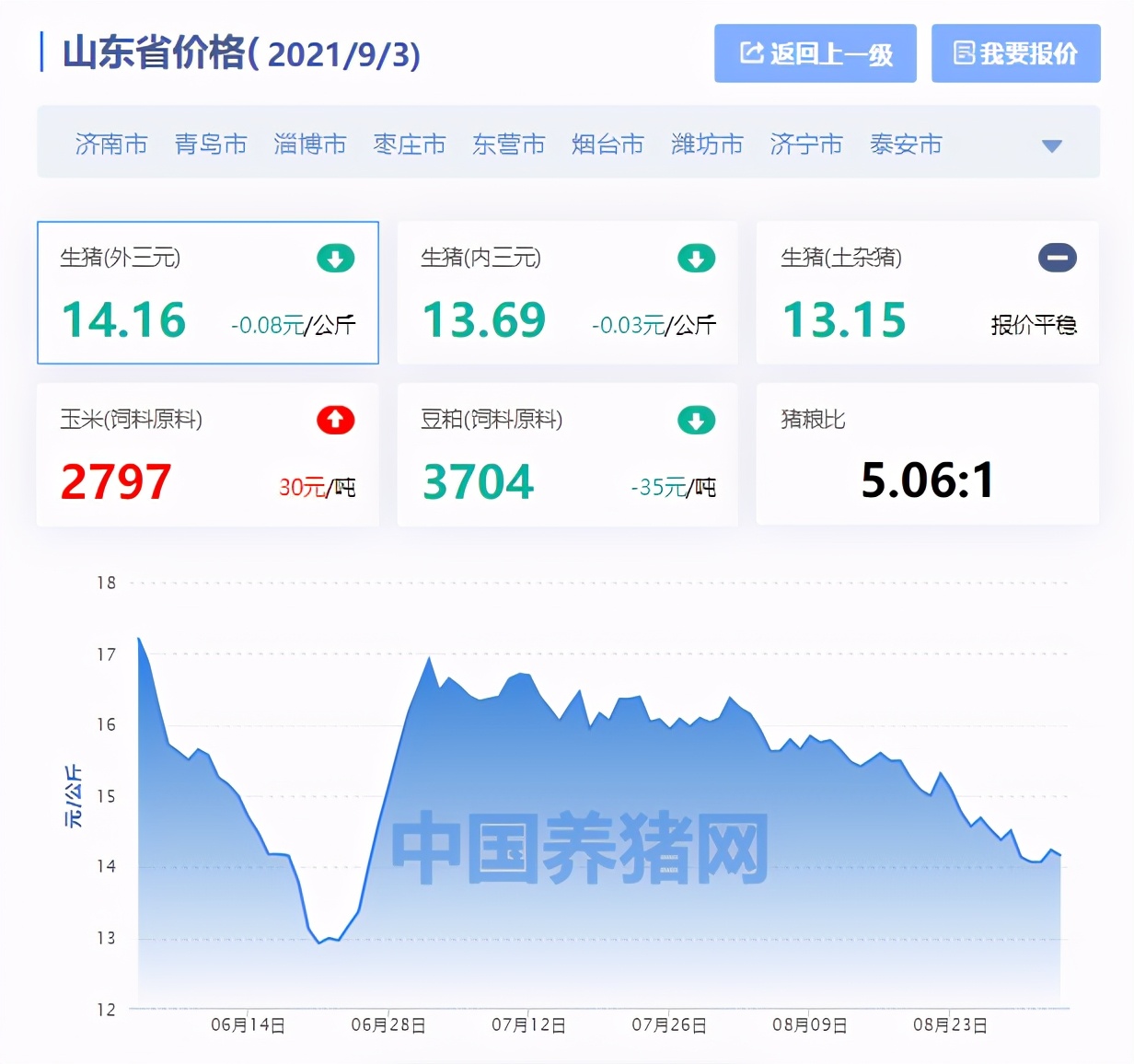 山東生豬最新行情分析與概覽